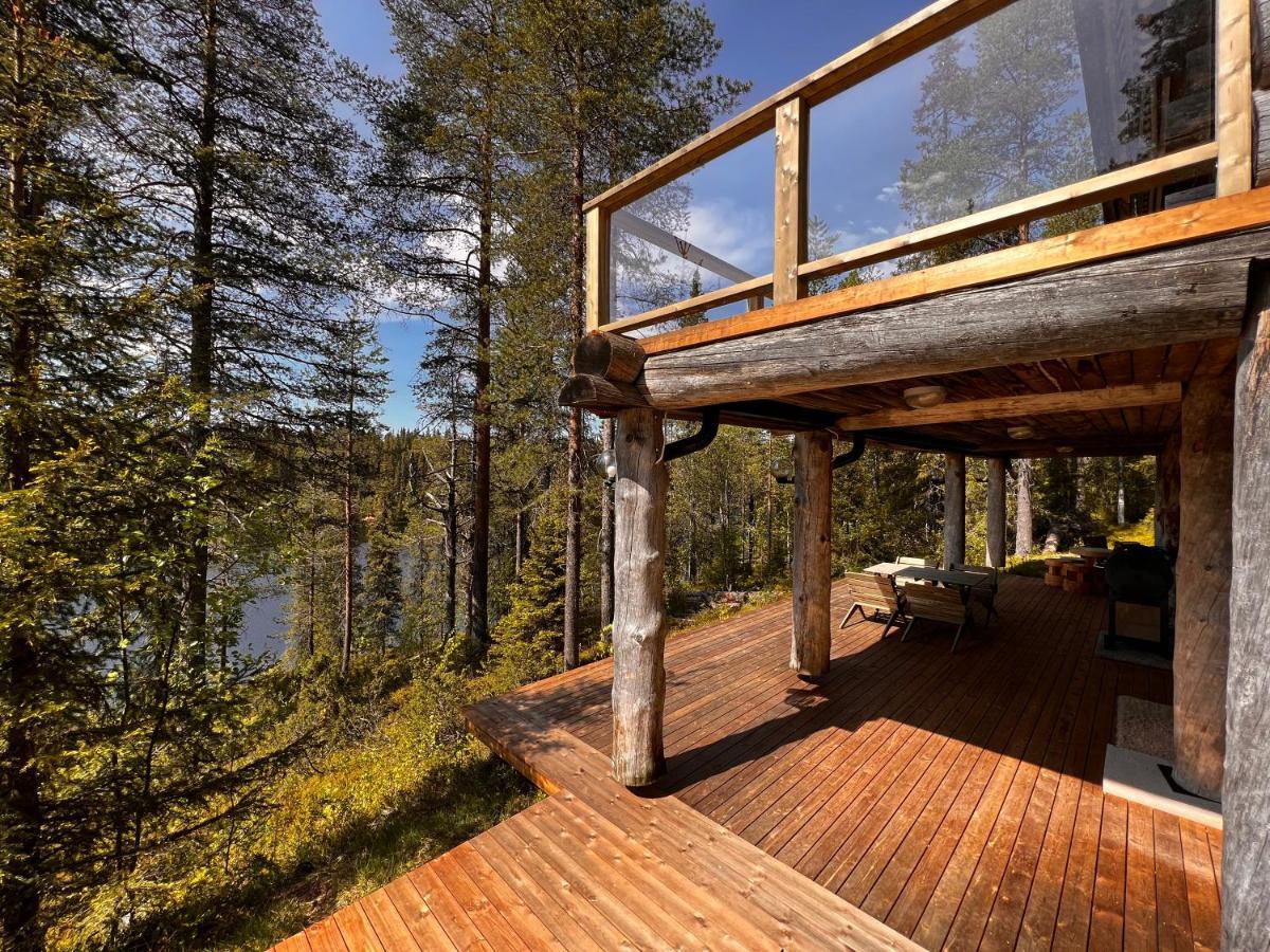 Porontima Lake House In Pure Rukatunturi Nature Εξωτερικό φωτογραφία